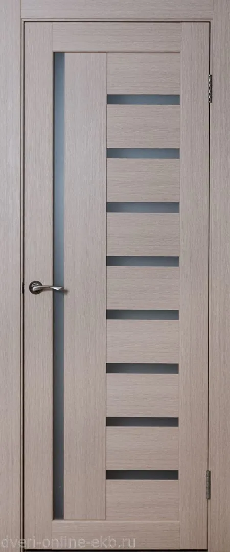 Дверное полотно Валенсия (700*2000 капучино) ПВХ (без коробки и наличников)