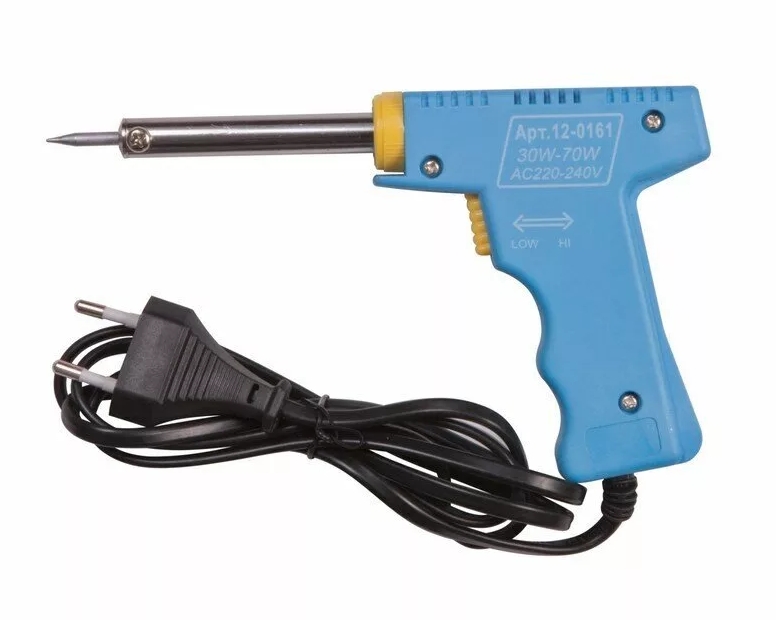 Паяльник REXANT HS-50T импульсный 220 В (арт. 12-0161) 30-70Вт