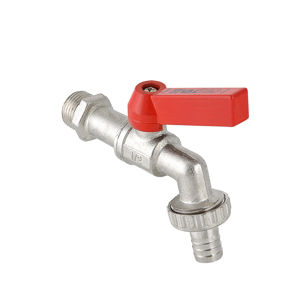 Кран шар. VT со штуцером 1/2" (10) VT.051.N.04