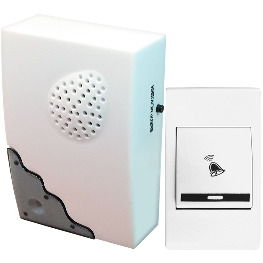 Звонок беспроводной Ариозо 32 мелодии дальность 100м 2ААх1.5В Тритон