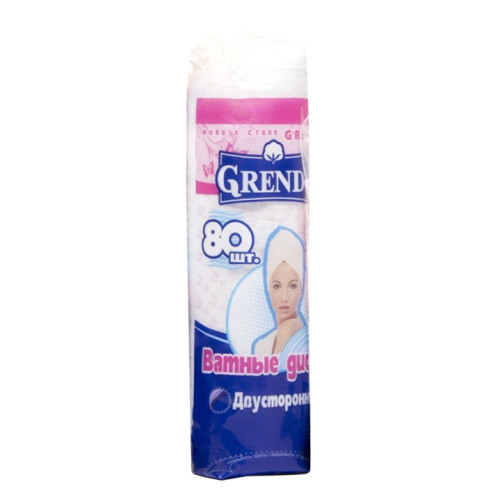 GRENDY ватные диски 80шт
