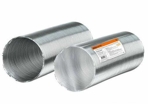 Воздуховод TDM ELECTRIC гофрированный алюминиевый d=100 мм
