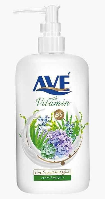 Жидкое крем-мыло AVE  Алоэ вера и молоко с вит 450мл