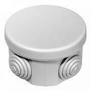 Коробка расп ОП D65х40мм, кругл, IP54, 4вх.