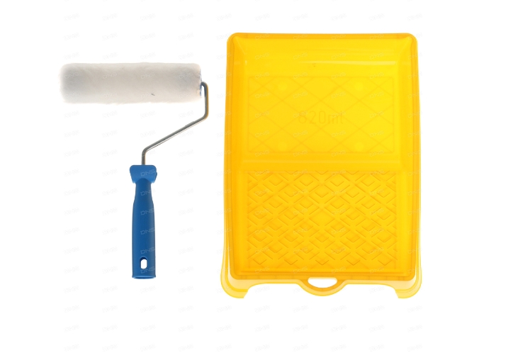 Набор "Задорный" ванна 260х290 мм + валик 180 мм, полиамид + ручка в сб. 6мм оцинк 180мм