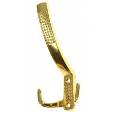Крючок меб. 3-х рожк. большой золото N44