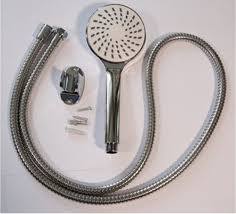 Набор для душа SONWELLE лейка 95 мм держатель шланг 150 см