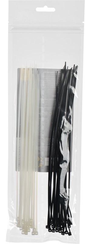 Набор хомутов 2.5х250 (25б. 25ч) (уп.50шт) IЕK UNH35-N04-050