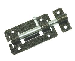 Задвижка дверная ЗД-01 полимер БРОНЗА