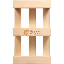 Полочка для мелочей,липа, "Банные штучки