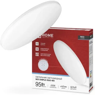 Светильник с/д  NEO SIMPLE-9540-WH 95Вт 4000К 7600лм 230В 460х67мм