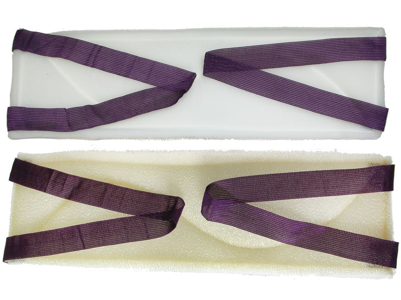 Мочалка ШАХТЕРСКАЯ "Ты и я" банная жестко-мягкая 42х12х2,5 см