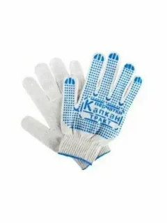 Перчатки х/б 10кл. с ПВХ " Капкан "