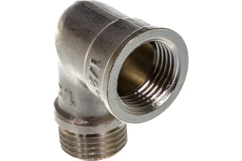 Уголок Valtec вн.-нар.1/2 никель (г/ш) (10) VTr.092.N.0004(КМ)