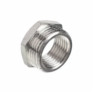 Футорка Valtec 1 1/2"-1" никель VTг.581.N.0806(КМ)