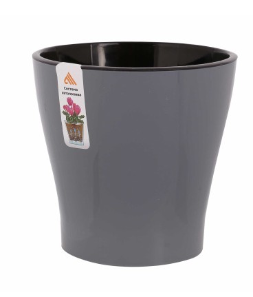 Горшок д/раст.Розетта мрамор с под 13л Д340 С129MPA