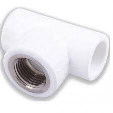 Тройник комб. ПП ВР 25х1/2"х25 белый