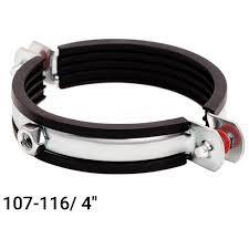 Хомут UWS с EPDM уплот.107-116 мм. (4") с гайкой M8