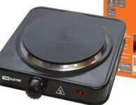 Электроплита одноконфорочная TDM ЭПД1 1кВт диск черная