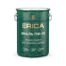 Эмаль ПФ-115 Erica шоколадная 5,5 кг