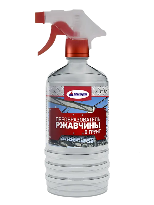 Преобразователь ржавчины ДИОЛА в грунт Д-89 0.5л
