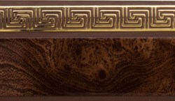 Карниз "Галант" с пов. (Элегант) 3-х пол. 2,5м венге бронза (123)