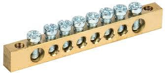 Шина нулевая 6*9мм  8