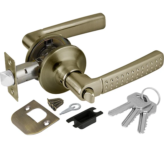 Ручка защелка 6030 АС-Е (медь)