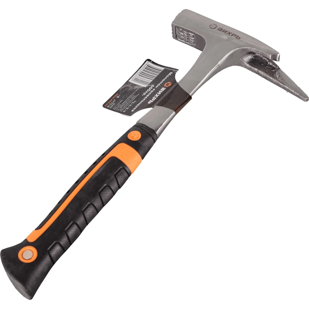 Молоток каменщика 600гр двухкомпонентная Вихрь