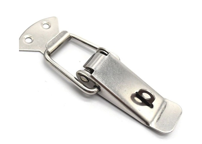 Замок накидной AL 102 L-90мм (Цинк) подпруж. под замок